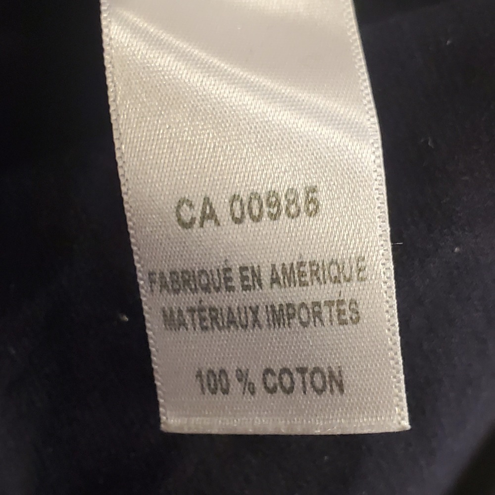 Citizens of Humanity Kayla Button Up Shirt M Blue 100% Cotton Oversized USA Made - Picture 9 of 11